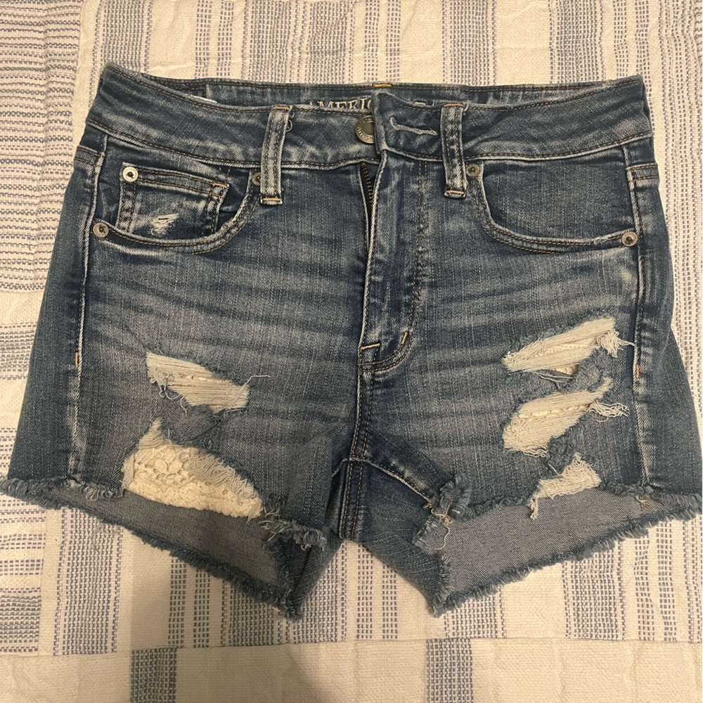 American Eagle Stretch Denim Shorts
